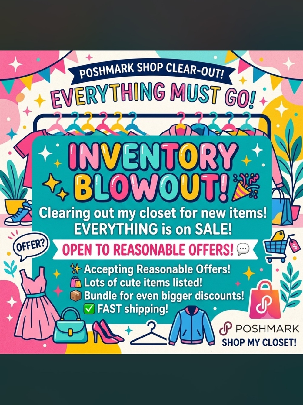 Make an offer!! Clearing out older inventory!